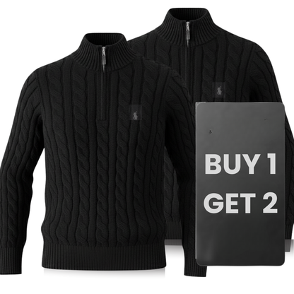Cashmere Cable Sweater (CLEARANCE) - Buy 1 Get 2
